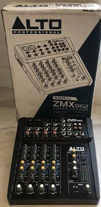 Alto Professional 6 Channel Compact Mixer ZEPHYR ZMX862 Effector AUX - Picture 1 of 4