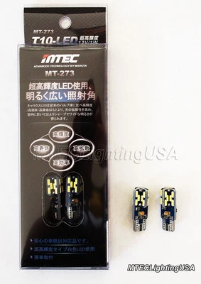 MTEC Maruta 6000K T10 No Error LED Parking Lights  for Mercedes W211 E Class - Image 1 of 4