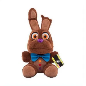 Five Nights at Freddys Chocolate Bonnie Bunny Plush FNAF Spring Easter Bonnie - Picture 1 of 7