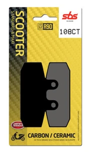 Aprilia Sportcity 200 2004-2008 SBS Carbon Bremsbelag Vorne 108CT - Picture 1 of 5