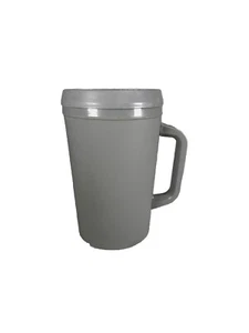 VTG Aladdin 32 oz Gray Insulated Travel Coffee Mug Tumbler Cup with Gray Lid - Picture 1 of 14