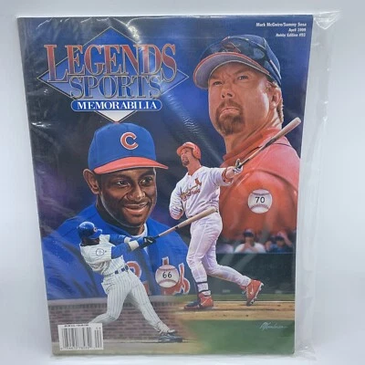 Legends Sports Memorabilia Magazine - Mark McGwire/Sammy Sosa-April 1999 - Image 1 of 4