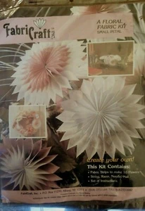 CREATE FABRIC FLOWER KIT - FABRICRAFT INC. NEUE UNGEÖFFNETE VERPACKUNG - Bild 1 von 5