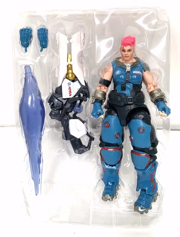 Overwatch Zarya + Weapon 6" Action Figure Toy Hasbro Cover