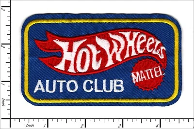 18 Pcs Embroidered Iron On patches  Auto Club Hot Wheels 108x63mm AP063hWc - Image 1 of 2