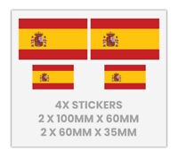 Aufkleber Vinyl Ausschnitt Flag von Aus España Lieferbar Normal Oder