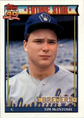 1991 Topps MLB Tim McIntosh #561 - Image 1 of 2
