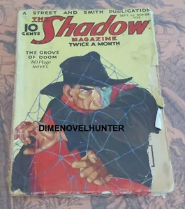 THE SHADOW MAGAZIN 01. MÄRZ 1933 THE GROVE OF DOOM MAXWELL GRANT PULP SIEHE VIDEO - Bild 1 von 1