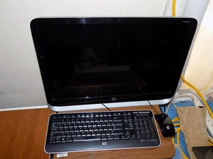 HP Pavilion TouchSmart 21 All-In-One PC AMD 1.5GHz/8GB/500GB/WiFi Model# 21-h014 - Picture 1 of 9