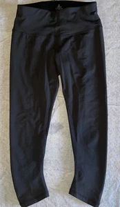 Pantalón Corto Prana Misty Capri Yoga Legging Acanalado Gris Oscuro Para Mujer Talla Pequeña A32 - Imagen 1 de 5