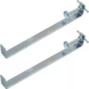 Neilsen 2pc Bricklaying Profile Clamp Brick DIY Clamps 300mm 12" T Blot - Picture 1 of 2