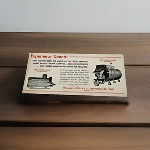 Leffel Scotch Boilers Advertising Blotter James Leffel Co Springfield Ohio - Picture 1 of 4