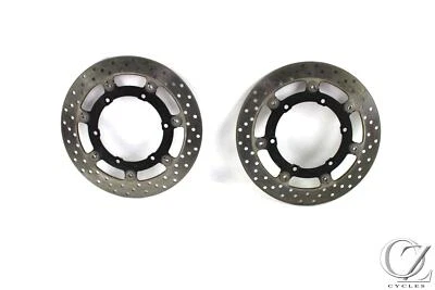 2015 15 Yamaha XVS1300CT Tourer V Star Front Brake Rotors set oem - Image 1 of 4