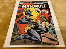 1974 Marvel Comics Creatures on the Loose #33 Iconic Man Wolf 70's Horror Cover!