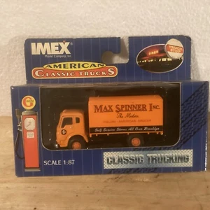 Imex AMERICAN Classic Trucks Max Spinner Grocer Truck Diecast HO Scale 1:87 - Picture 1 of 3
