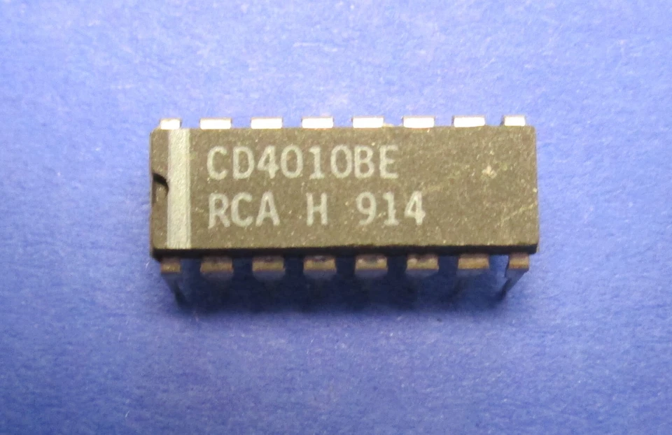 CD4010BE  CMOS Hex Buffer/Converter    RCA - Image 1 of 1