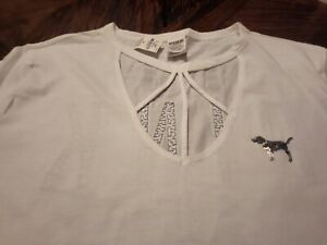 Victoria's Secret PINK White T-Shirt BNWT