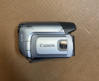 Canon ZR930 Mini DV Camcorder 48X Advanced Zoom Video Camera, No Tape Untested - Image 1 of 4