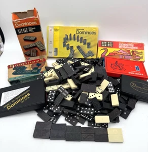 LOTTO 662!! Set domino drago vintage Halsam doppio sei nove (3 set) dodici - Foto 1 di 10