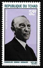 Tschad - 1. Todestag von Konrad Adenauer ungebraucht 1968 Mi. 197