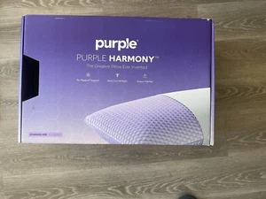 Purple Harmony Pillow - OPEN BOX - Standard, Tall - Picture 1 of 3