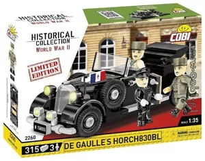 COBI 2260 Limited Edition De Gaulle's Horch 830BL 315 bricks + 3 figures - Picture 1 of 8