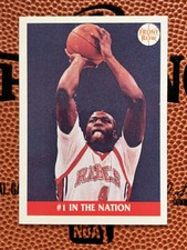 1991 Front Row Italian Larry Johnson #45 Base Card Hornets