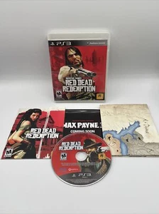 Red Dead Redemption PlayStation 3 PS3 Game Complete With Manual & Map Tested - Picture 1 of 1