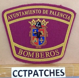 AYUNTAMIENTO DE PALENCIA, SPAIN BOMEROS FIRE & RESCUE PATCH - Bild 1 von 2