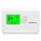 Single Stage 52 Programmable Thermostat24 Volt Or Millivolt System1 Heat 1 Cool 