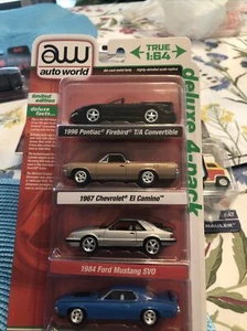 auto world target exclusivo paquete de 4 - Imagen 1 de 1