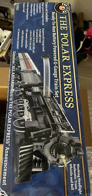 Lionel The Polar Express G-Gauge Battery Remote Train Set 7-11022 Original 2007 - Image 1 of 3