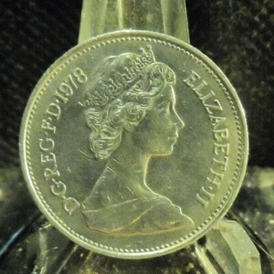 CIRCULATED 1978 5 NEW PENCE UKCOIN (72419)..... - Picture 1 of 3