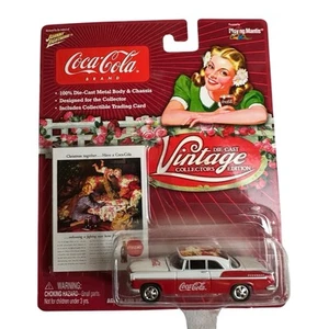 Johnny Lightning Coca Cola Vintage Collector's 1955 Chrysler C-300 Die Cast Car - Picture 1 of 3