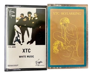 XTC Skylarking & White Noise 70s/80s Cassette Albums - Picture 1 of 7