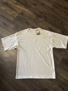 Nike Sportswear Men’s Oversized Cotton T-shirt Cream Small FB9766-030 - Picture 1 of 4