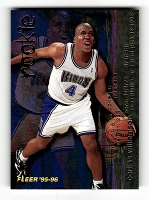 1995-96 Fleer #318 Corliss Williamson - Image 1 of 2