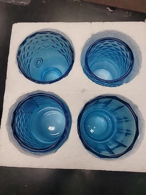 MDLUU Fish Design Tumbler Glasses, Stackable 4 Count (Pack of 1), Blue  - Image 1 of 4