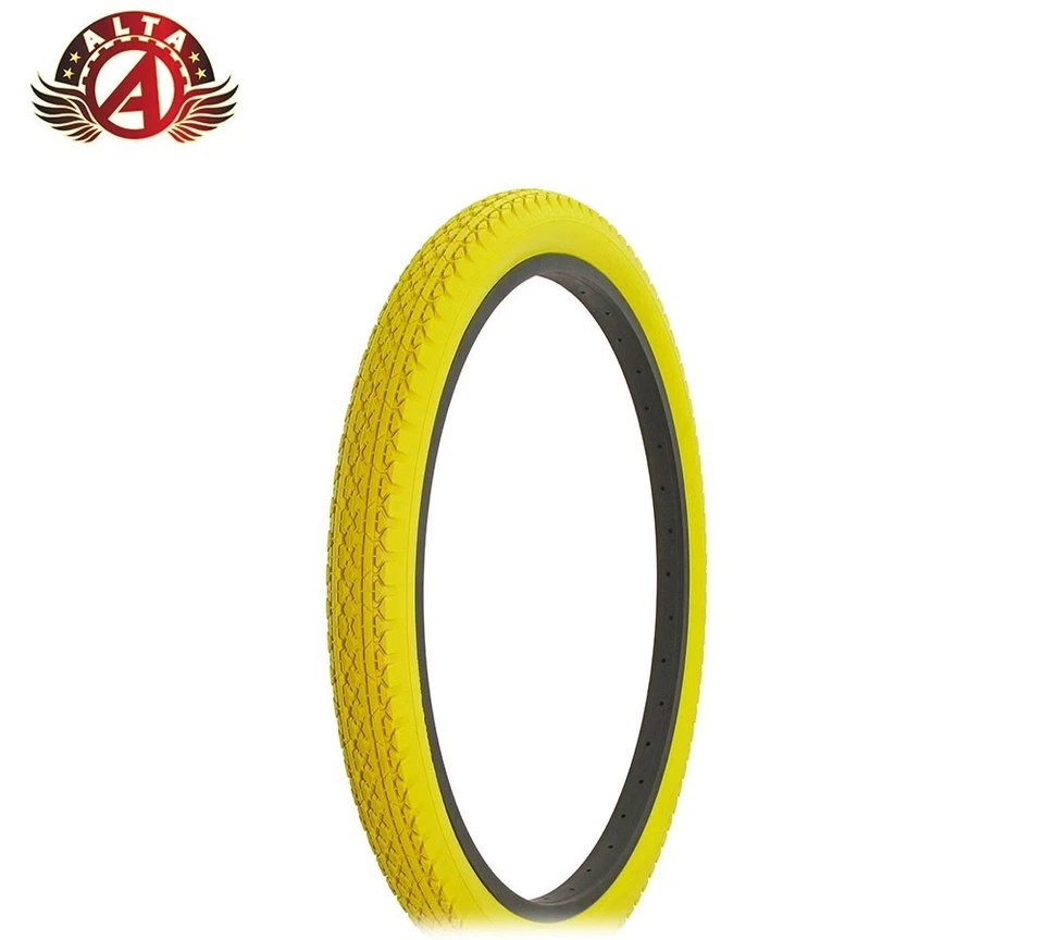 NEUMÁTICO DE CUENTAS DE ALAMBRE DE BICICLETA ALTALINE 24 x 2.125 PANTALLA DE DIAMANTE DE ALTA RESISTENCIA ¡MUCHOS COLORES! Foto 1 de 1