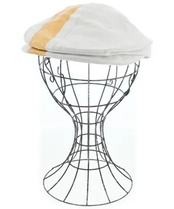 COMME des GARCONS HOMME PLUS Flat Caps/Berets WhitexGold 2200553134193 - Picture 1 of 6