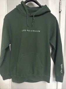Taylor Swift Life Was A Willow Hoodie Size S Evermore Album Eras Tour Swiftie - Picture 1 of 8