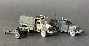 Forces of Valor 1:72 WWII US M3 Halftrack 105mm Howitzer GMC Cargo Truck Diecast - Picture 1 of 24