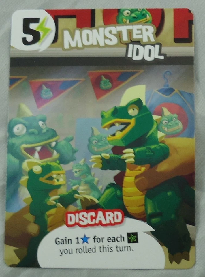 Tarjeta promocional King of New York Monster Idol de Iello Foto 1 de 1