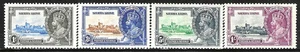 Saint Vincent (British) 1935  #134-#137  "Silver Jubilee" M/NH COMPLETE SET FOG - Picture 1 of 2