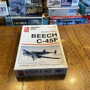 Hobbycraft Beech C-45F WWII 1/72 Scale Aircraft Model Kit HC1388 Open Box - Picture 1 of 14