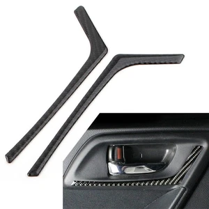 Para Subaru Forester 2013 2014 2015-2018 2x cubierta interior manija puerta trasera - Imagen 1 de 12