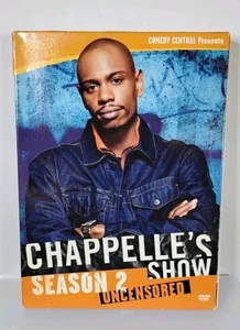 Chappelle's Show DVD Season 2 Uncensored Dave Chappelle 3 Disc Set - Picture 1 of 6