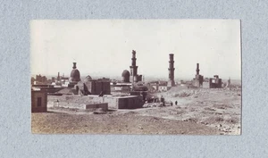 ca1930 Ruines of Mamluk Mosques Cairo Medieval Mosque Minaret EGYPT Original Pho - Picture 1 of 2