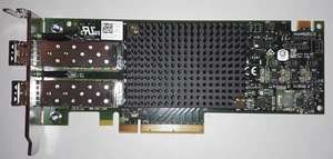Dell 0VGJ12 (Emulex) LPE31002 16GbE Dual-Port PCIe x8 FC Fibre Channel Adapter - Afbeelding 1 van 1