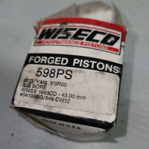 Yamaha YSR 50 (87-92) Big Bore Piston, Wiseco (NOS) - Picture 1 of 4